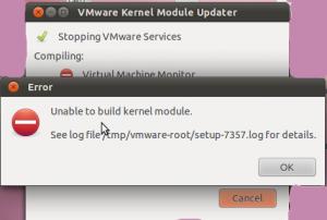 Please Make Sure That The Kernel Module `vmmon Is Loaded.
