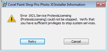 Corel Paint Shop Pro Photo XI Installer Information