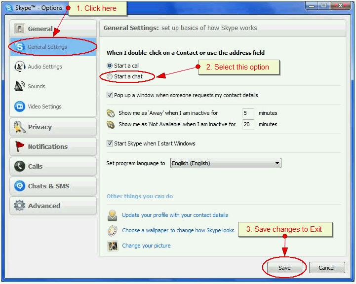 skype change default download folder