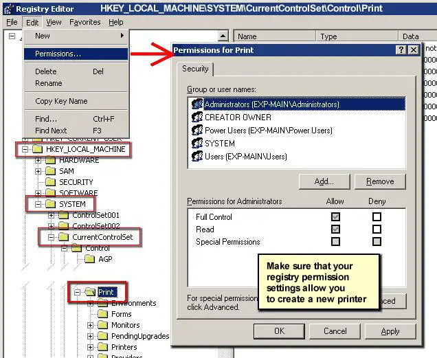 HKEY_LOCAL MACHINESYSTEMCurrentControlSetServicesSpooler