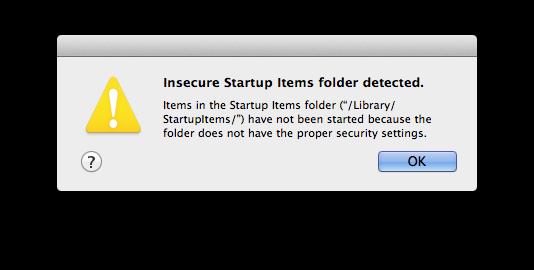 Library startupitems mac