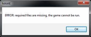 mame os x files missing