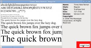 how to add fonts to openoffice linux