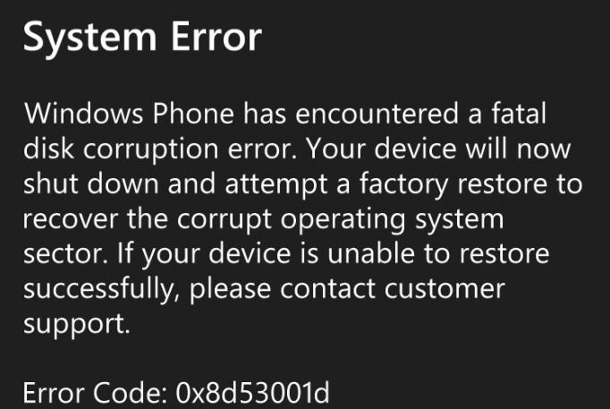 Decode error windows phone что делать