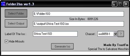 convert folder to iso folder2iso