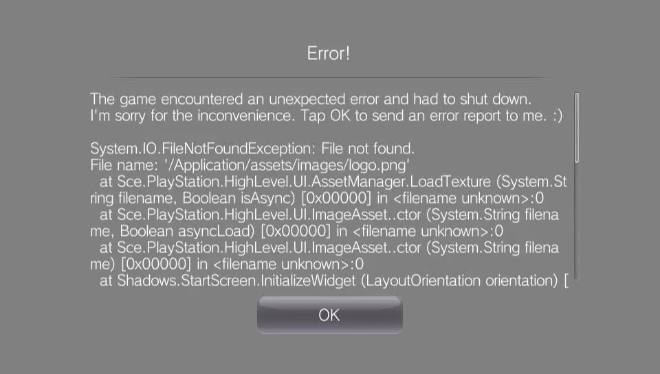 the application encountered an unexpected error battle.net