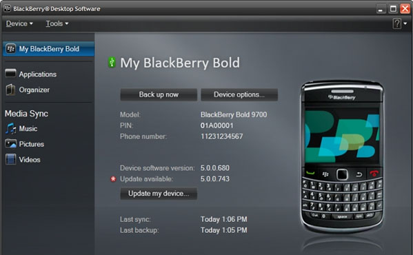 blackberry desktop manager 5.0 1 download