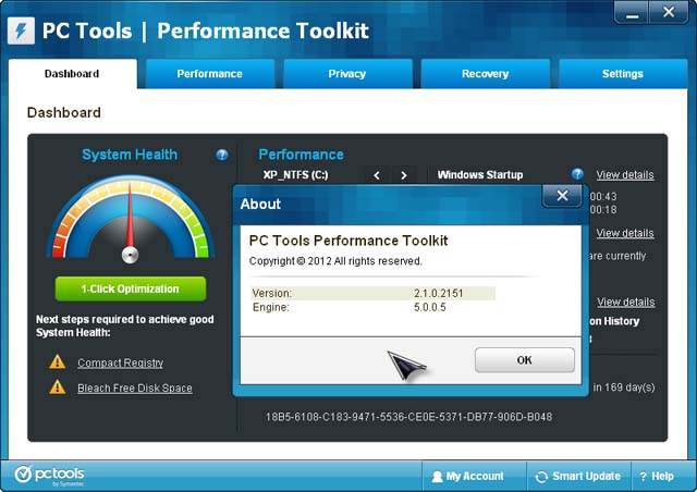 pc tools performance toolkit windows 10