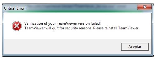 teamviewer 12 download error