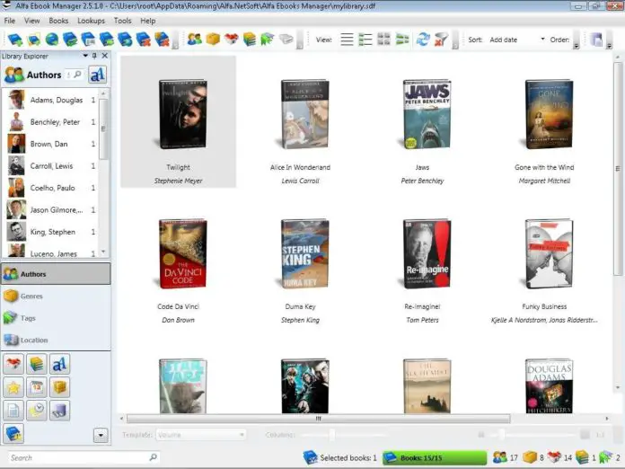 Alfa eBooks Manager Pro 8.6.14.1 for android instal