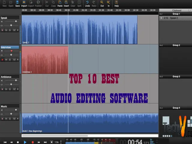 multiprocessing audio editor software
