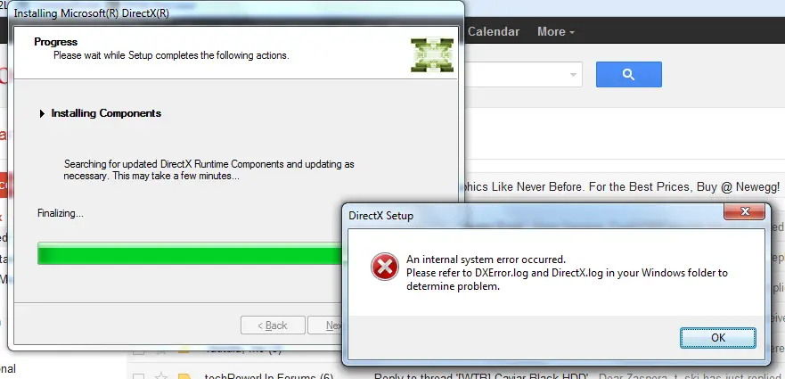 Avoiding DirectX Installation Error On Windows 7. - Techyv.com