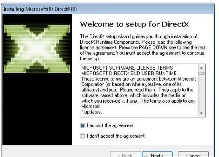 directx 9.0 setup