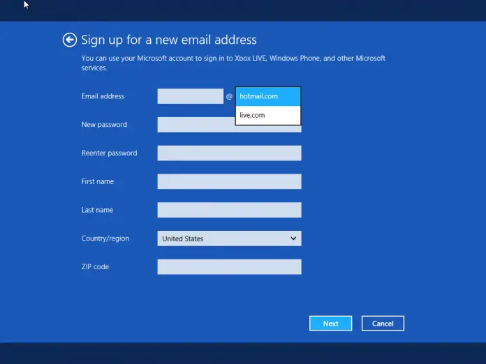 How To Create Microsoft Account New Email Using Phone Number? - Techyv.com