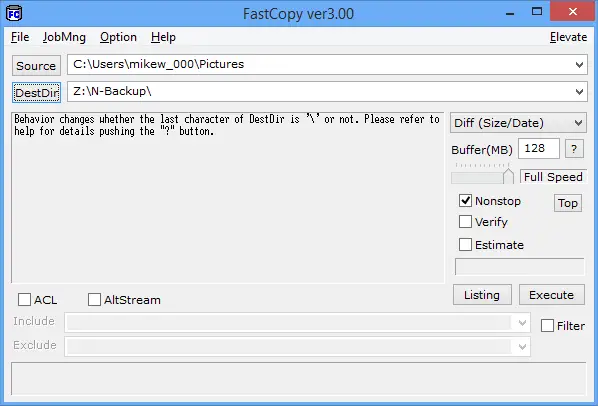 download the last version for windows FastCopy 5.2
