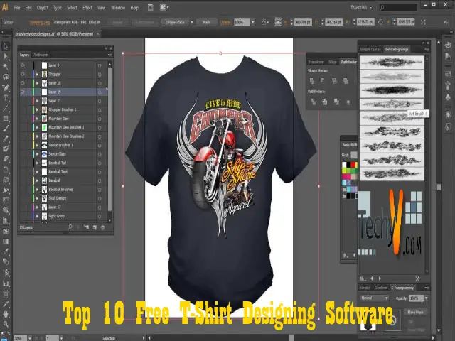 free download t-shirt design software for mac