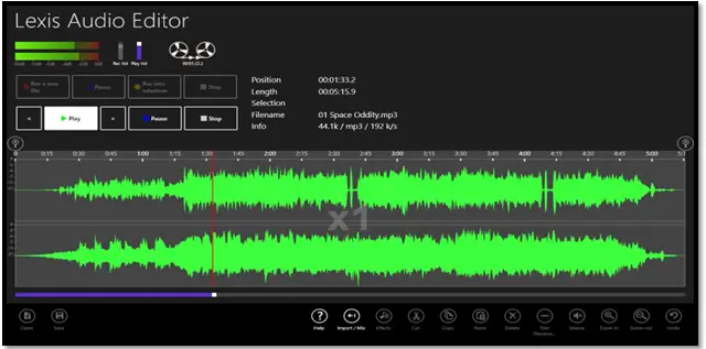 lexis audio editor for pc