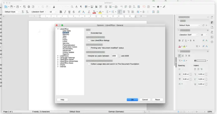 LibreOffice 7.5.5 download the new for mac