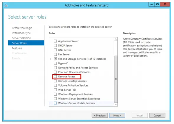 Windows server 2012 nap настройка