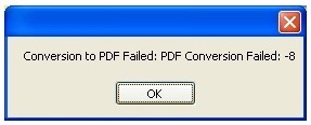 Learn Steps To Remove The Error Pdf Conversion Failed 8 In Primo Techyv Com