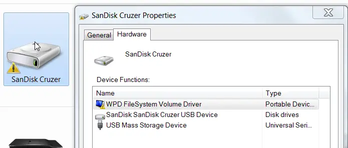 Wpd filesystem volume driver код 28