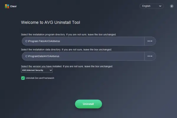 avg remover tool uninstall cloudcare