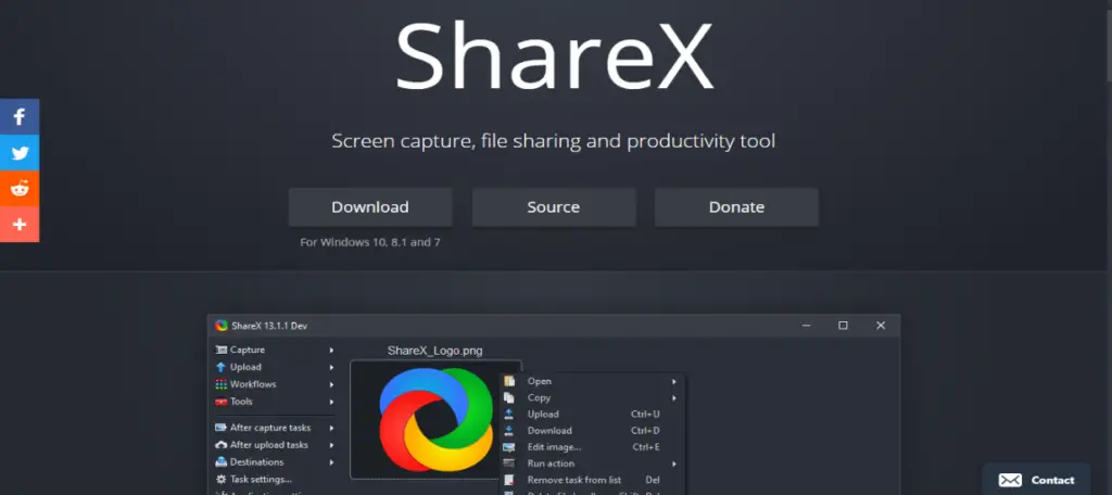 does sharex capture audio