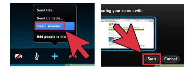 can you share aduio for screen sharing in skype