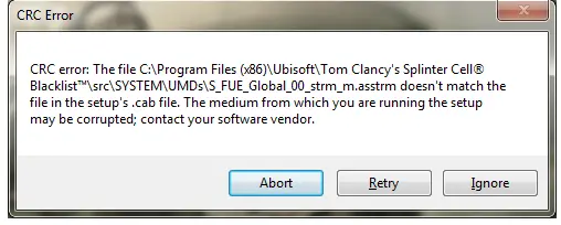 Splinter Cell Blacklist Error Fix Windows 7 Techyv Com