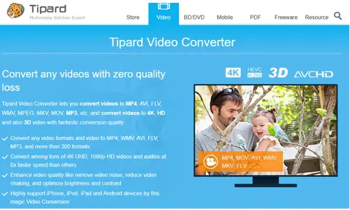3d video format converter