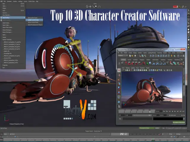 3d anime character creator software