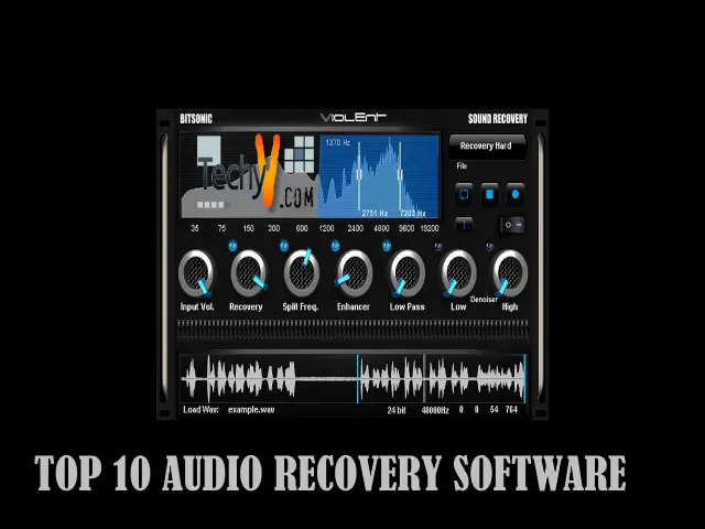 Top 10 Audio Recovery Software