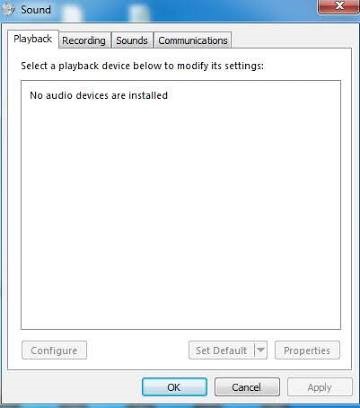 How To Fix No Audio Device Is Installed Error - Techyv.com