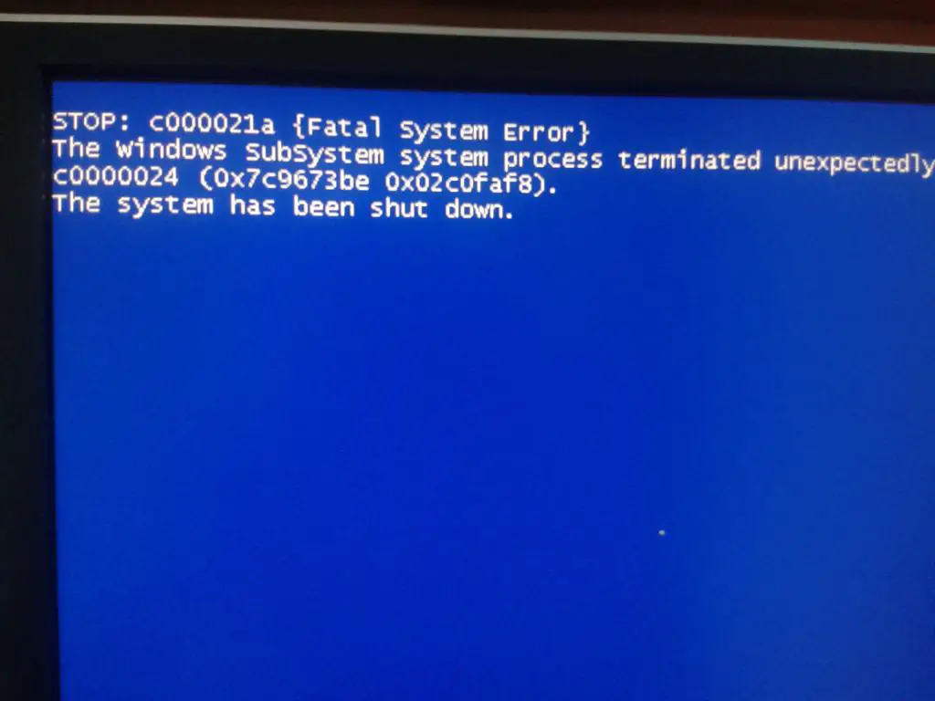 Need For C000021 Afatal System Error Fix - Techyv.com