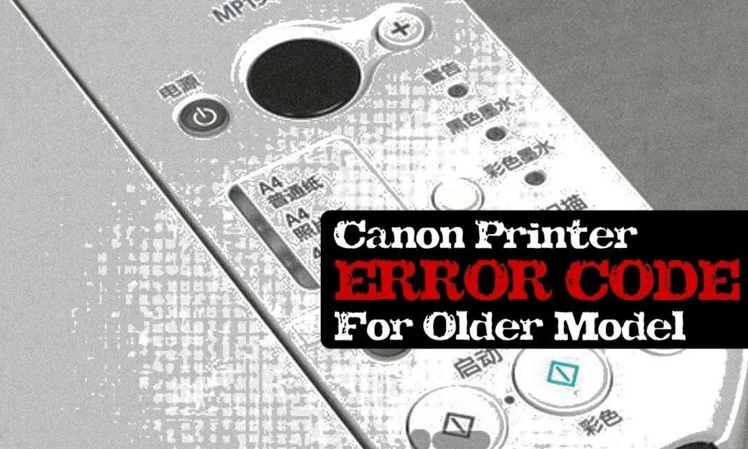 Resolve Canon Printer Error Code In Detail - Techyv.com