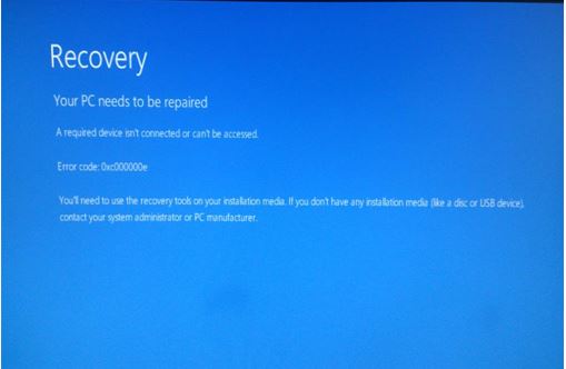 How To Deal With Error Code 0xc00000e For Windows? - Techyv.com