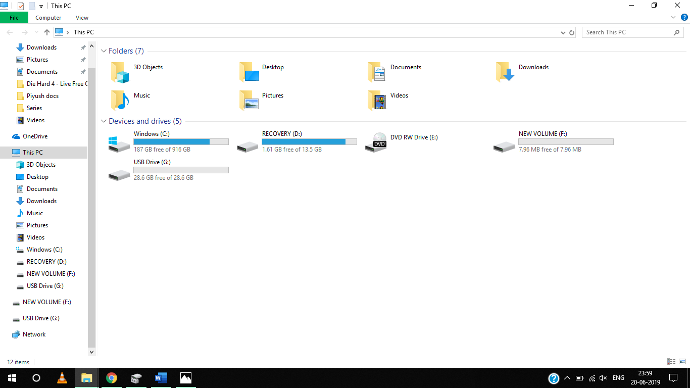 External Storage Device Is Showing Few Megabytes Of Space In Windows OS ...