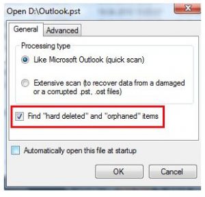 recover deleted items from server outlook 2010