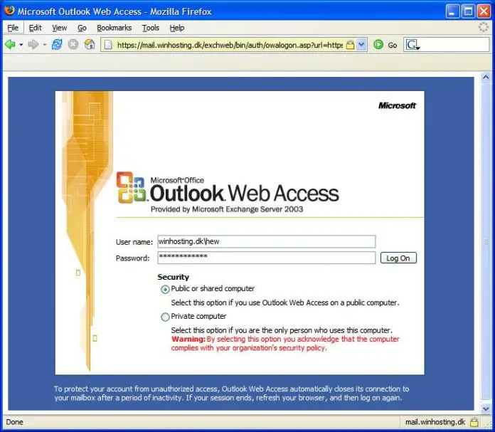 Outlook access что это