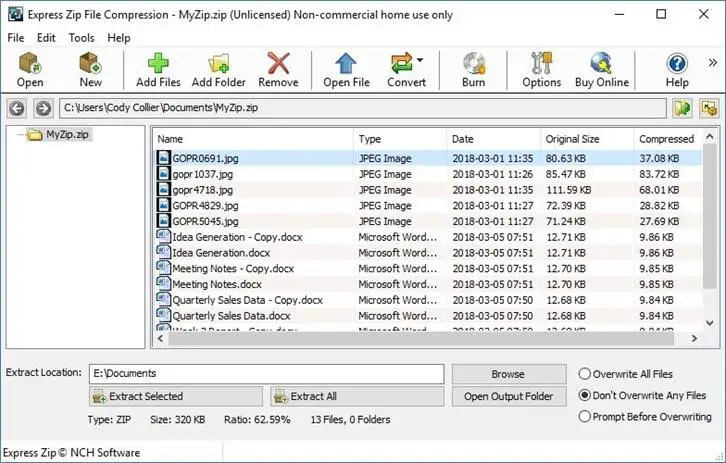 file compression software free download full version