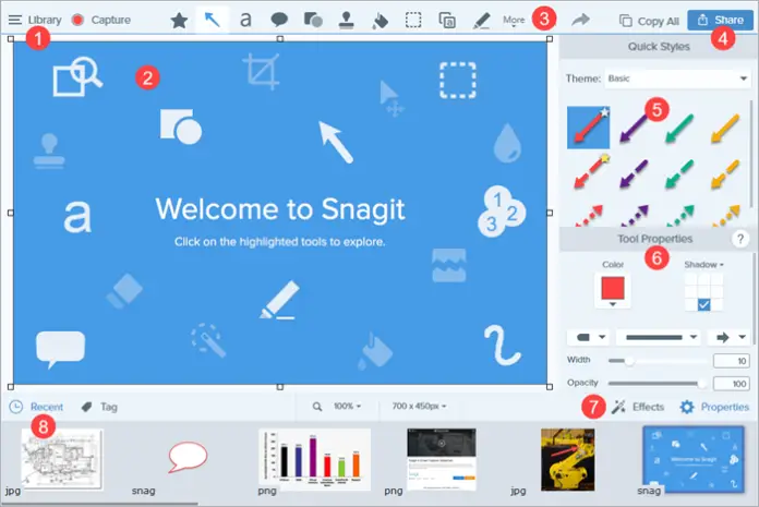 how to use snagit 12 to