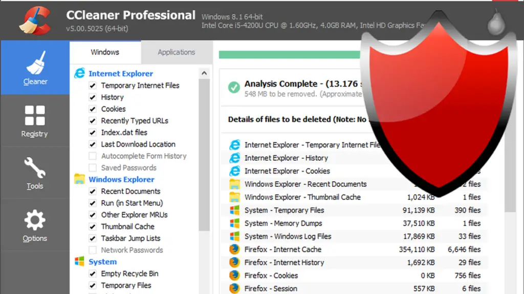 index of parent directory ccleaner pro