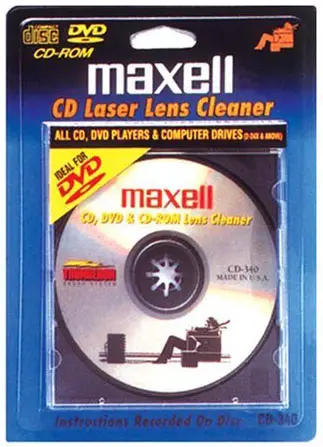 Maxell lens cleaner