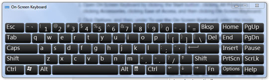 On-Screen Keyboard