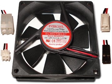 Power supply replacement fan