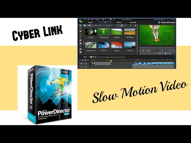 Cyberlink Power Director How To Create Slow Motion Video - Techyv.com