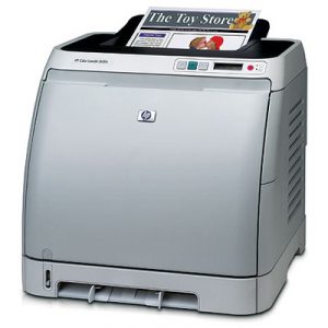 General HP Color Laserjet 2600n Printer - Techyv.com