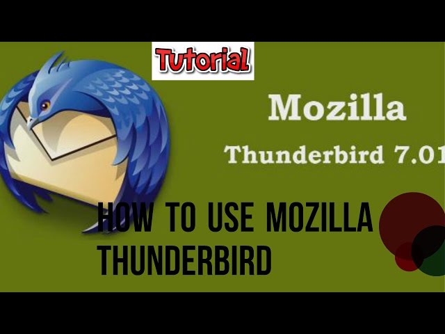 installing mozilla thunderbird
