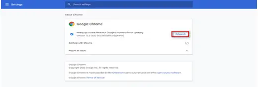 Steps to fix chrome update failed error 3. - Techyv.com